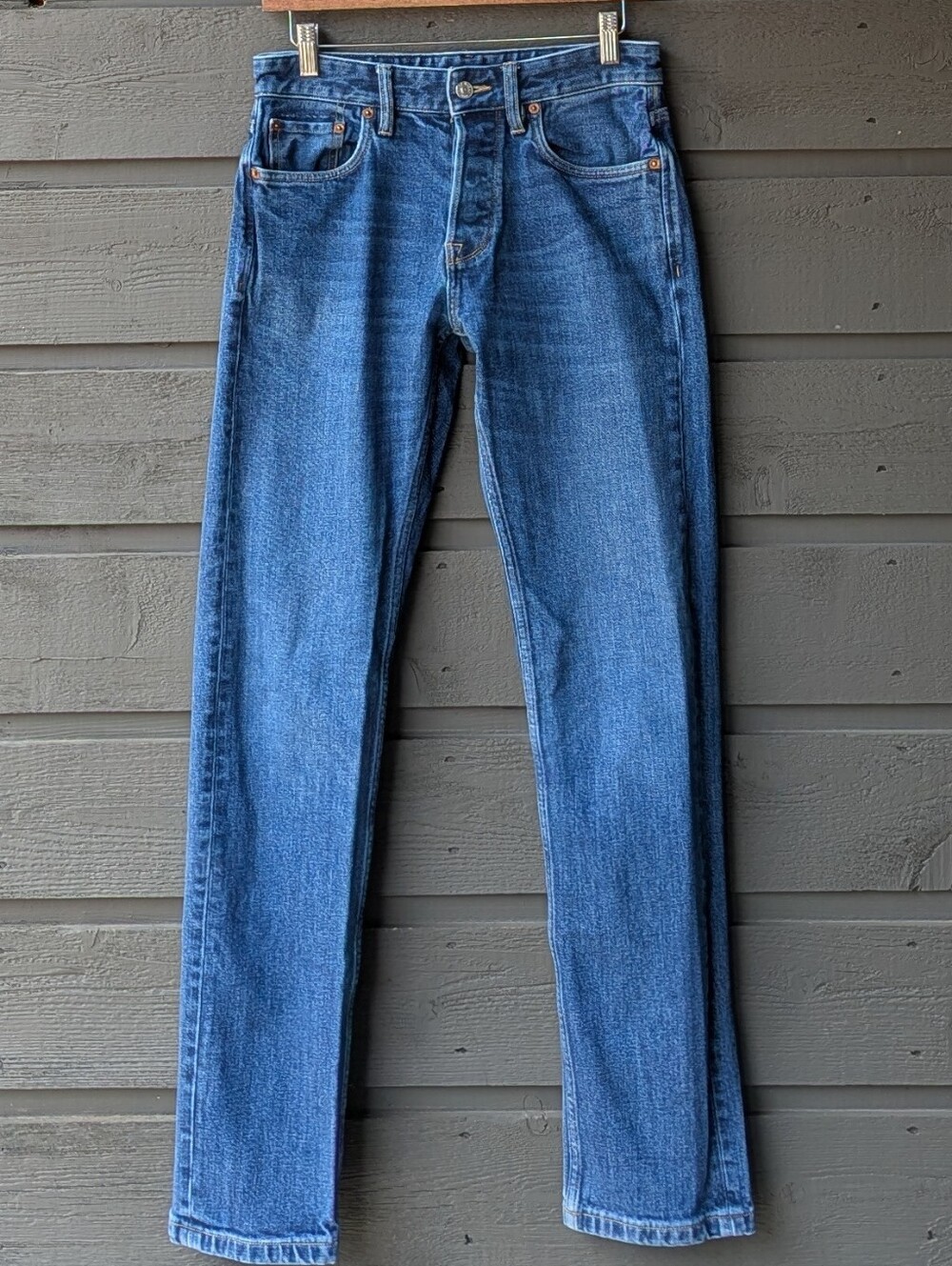 Buck Mason Ford Standard 14oz Double Dipped Denim Jeans Size W28/L32.5